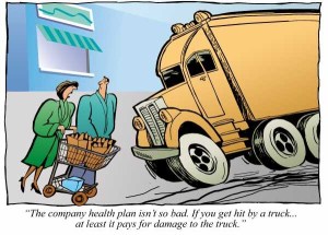 Cartoon Health Plan Coverage