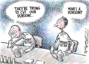 Cartoon Pensions