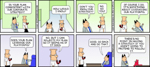 Cartoon Corporate Strategy