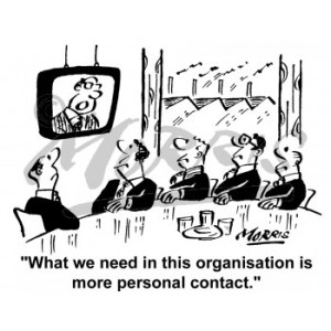 Cartoon Personal Contact